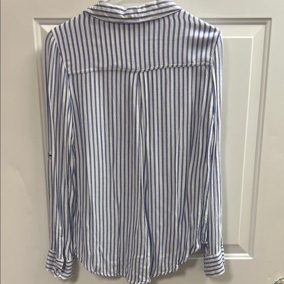 Tinsel Blue and White Striped Shirt - Picture 5 of 5